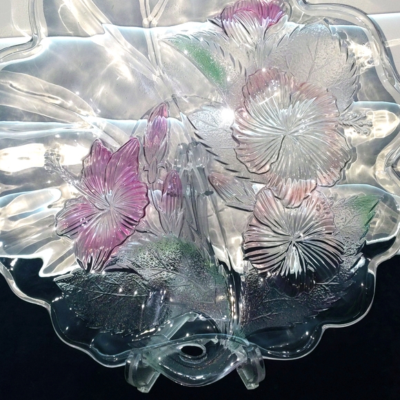 Mikasa Crystal Serving Tray - Picture 2 of 3